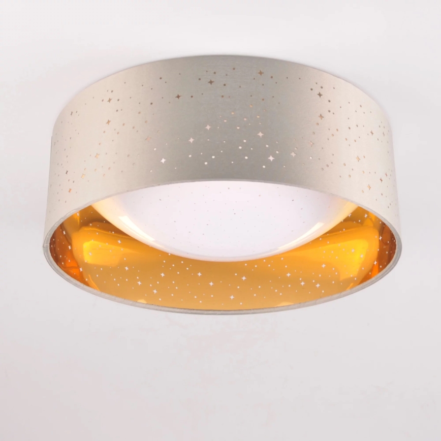 LED Laevalgusti TULUZA LED/18W/230V d. 32 cm pruun