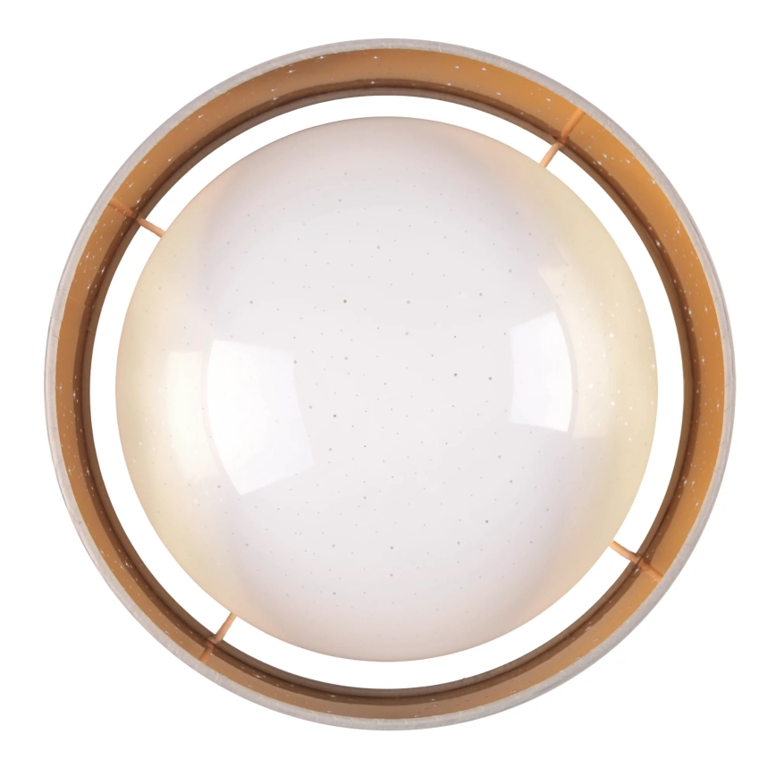 LED Laevalgusti TULUZA LED/18W/230V d. 32 cm pruun