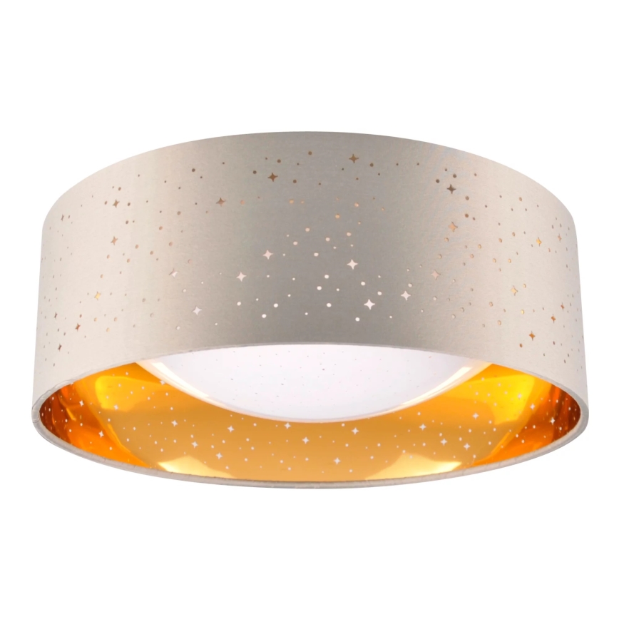 LED Laevalgusti TULUZA LED/18W/230V d. 32 cm pruun