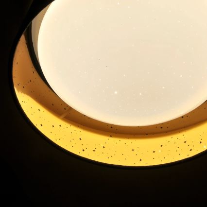 LED Laevalgusti TULUZA LED/18W/230V d. 32 cm pruun