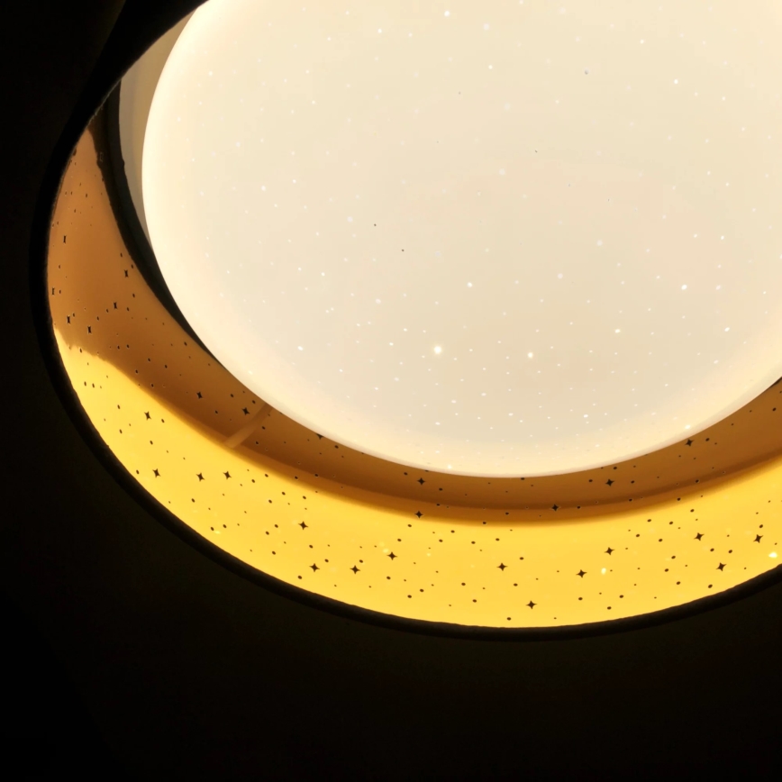 LED Laevalgusti TULUZA LED/18W/230V d. 32 cm pruun
