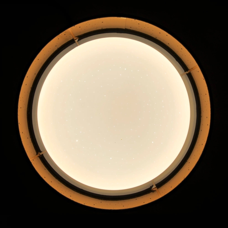LED Laevalgusti TULUZA LED/18W/230V d. 32 cm pruun