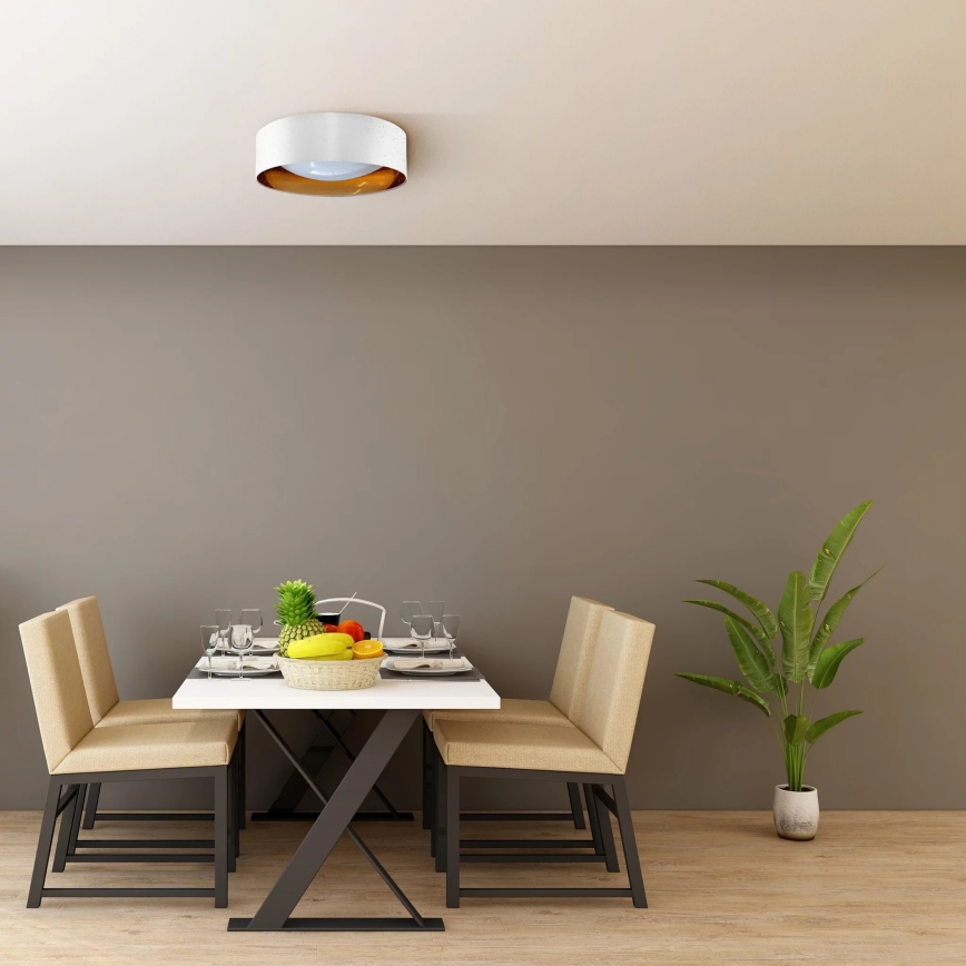 LED Laevalgusti TULUZA LED/18W/230V d. 32 cm valge