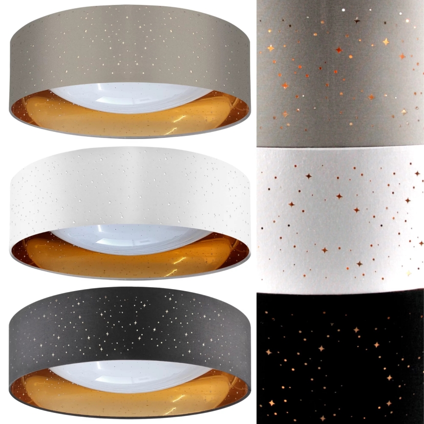 LED Laevalgusti TULUZA LED/24W/230V d. 40 cm pruun