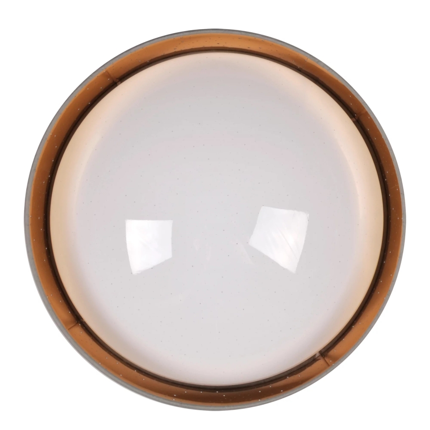 LED Laevalgusti TULUZA LED/24W/230V d. 40 cm pruun