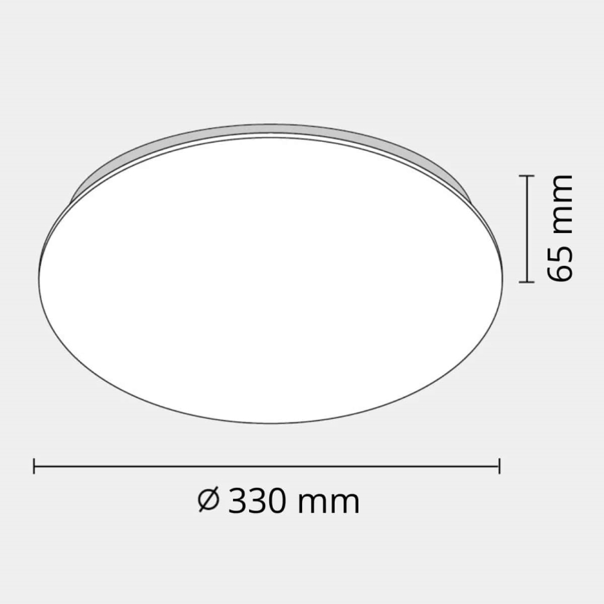 LED Laevalgusti vannituppa ADAR LED/17W/230V IP44 4000K
