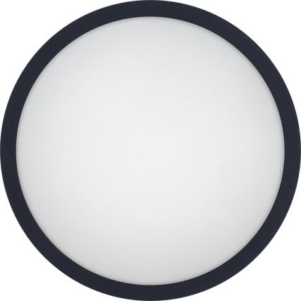 LED Laevalgusti vannituppa anduriga ELLÉ LED/24W/230V 3000/4000/6500K d. 26 cm IP54 antratsiit
