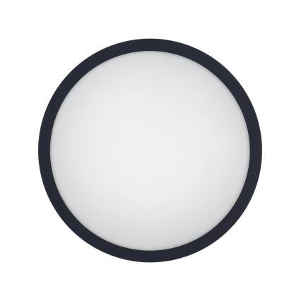 LED Laevalgusti vannituppa anduriga ELLÉ LED/24W/230V 3000/4000/6500K d. 26 cm IP54 antratsiit