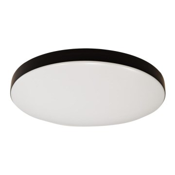 LED Laevalgusti vannituppa anduriga MAYA LED/13W/230V d. 33 cm IP44 must