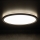 LED Laevalgusti vannituppa AZPO LED/11,8W/230V d. 22,5 cm IP54 must
