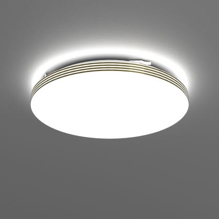 LED Laevalgusti vannituppa BEVER LED/16W/230V 4000K d. 33 cm IP44