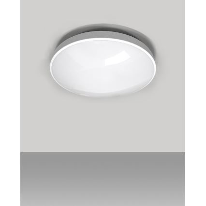 LED Laevalgusti vannituppa CIRCLE LED/12W/230V 4000K d. 25 cm IP44 valge