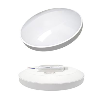 LED Laevalgusti vannituppa CIRCLE LED/12W/230V 4000K d. 25 cm IP44 valge