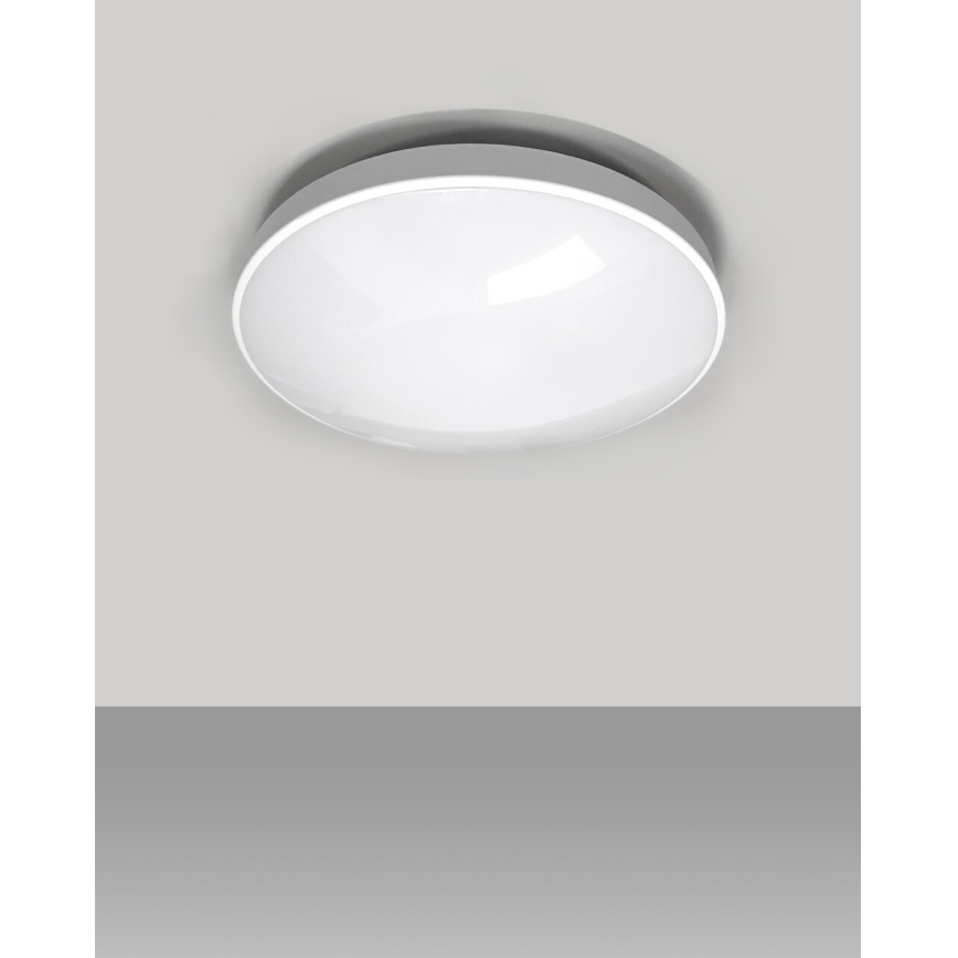 LED Laevalgusti vannituppa CIRCLE LED/24W/230V 4000K d. 37 cm IP44 valge