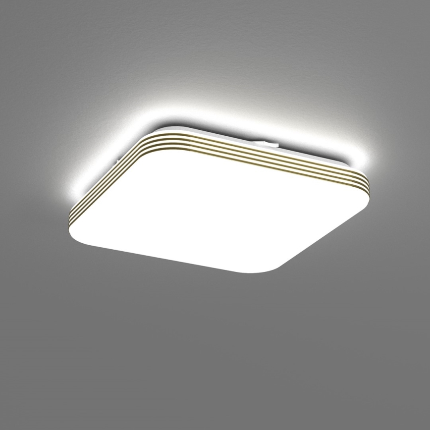 LED Laevalgusti vannituppa DABAR LED/11W/230V 4000K 26x26 cm IP44