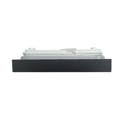 LED Laevalgusti vannituppa LED/18W/230V 6500K IP44 22,5x22,5 cm must
