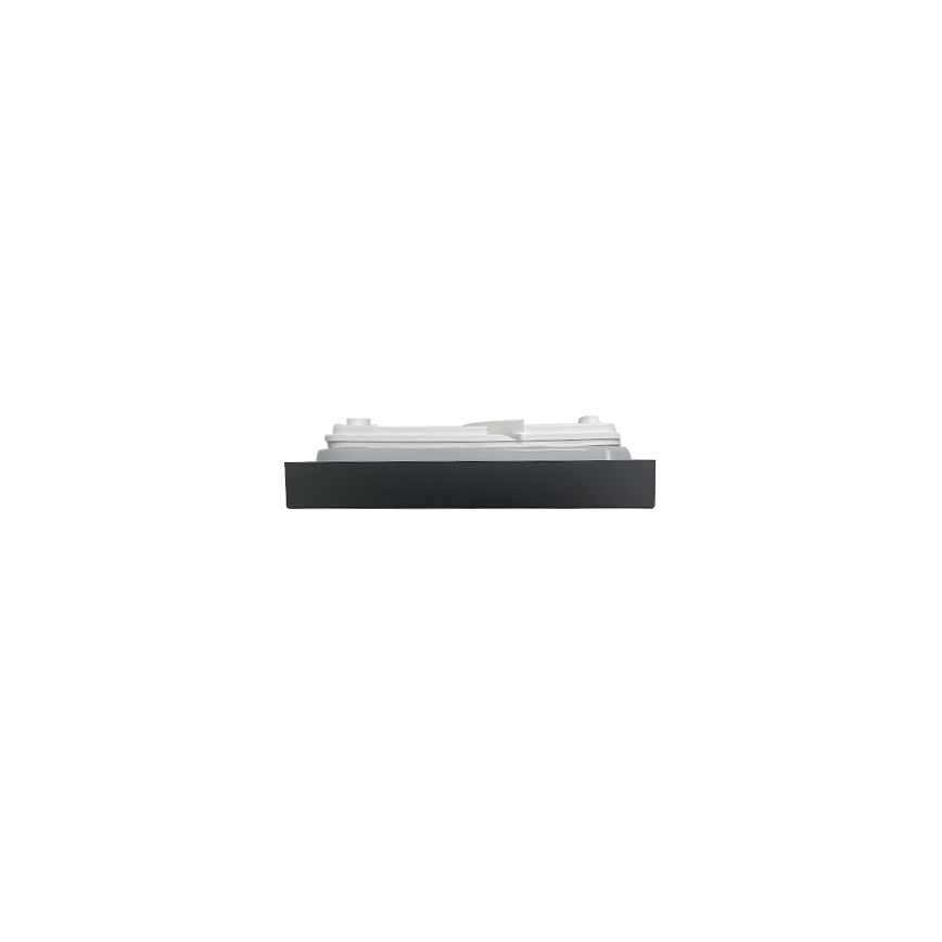 LED Laevalgusti vannituppa LED/18W/230V 6500K IP44 22,5x22,5 cm must