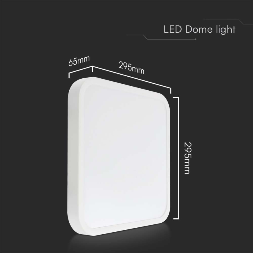 LED Laevalgusti vannituppa LED/24W/230V 6500K IP44 valge