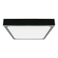 LED Laevalgusti vannituppa LED/30W/230V 3000K IP44 42x42 cm must