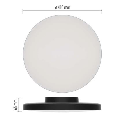 LED Laevalgusti vannituppa LED/32W/230V 3000/4000/5700K IP55 must