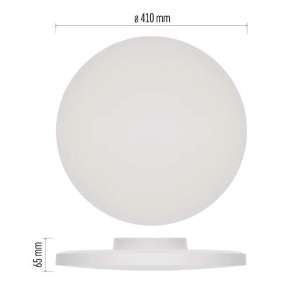 LED Laevalgusti vannituppa LED/32W/230V 3000/4000/5700K IP55 valge