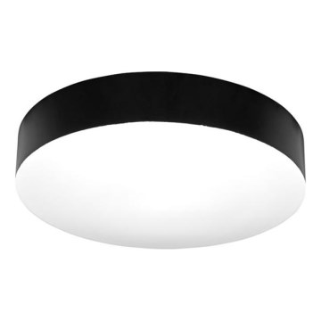 LED Laevalgusti vannituppa MAKARON LED/24W/230V 3000/4000/6000K d. 30 cm IP44 must