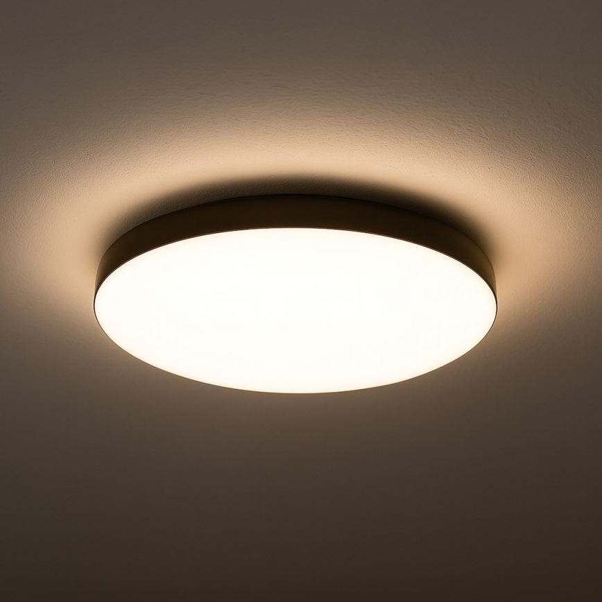 LED Laevalgusti vannituppa MAYA LED/15W/230V d. 33 cm IP44 must