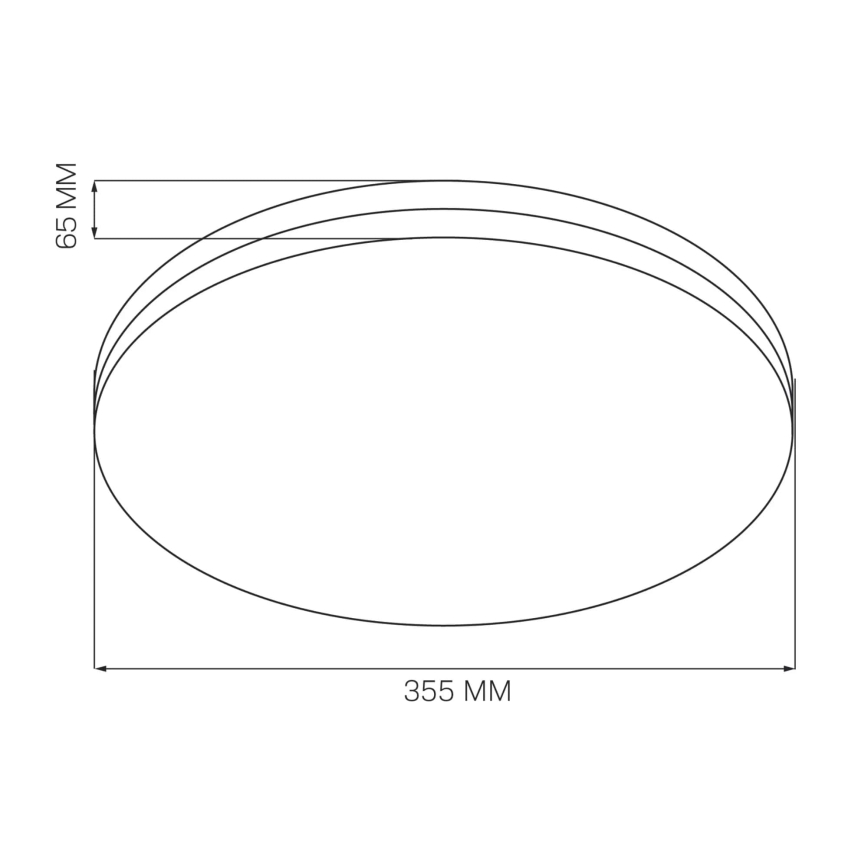 LED Laevalgusti vannituppa MOON LED/18W/230V läikiv kroom IP44