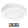 LED Laevalgusti vannituppa NAIROS LED/12W/230V 3000/4000/6500K IP65 d. 20 cm valge