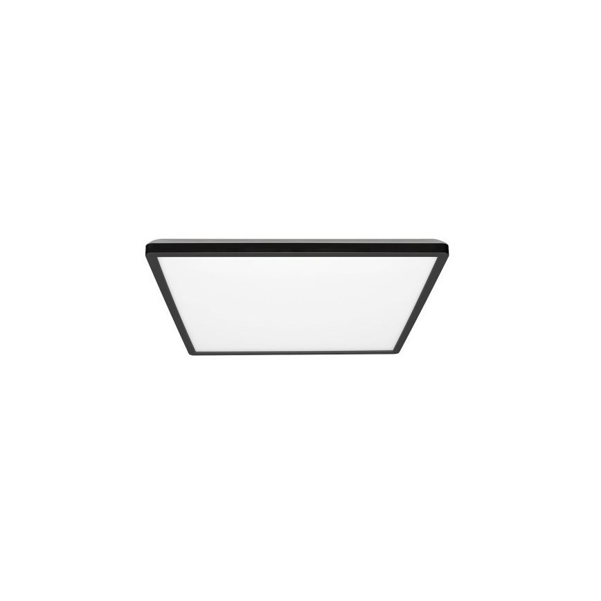 LED Laevalgusti vannituppa NIVERA LED/12W/230V IP54 3000/4000/6000K 22,5x22,5 cm must