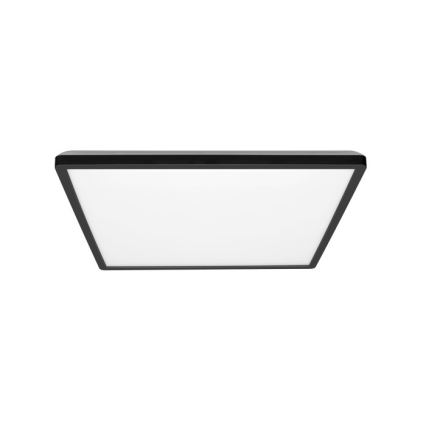 LED Laevalgusti vannituppa NIVERA LED/18W/230V IP54 3000/4000/6000K 30x30 cm must