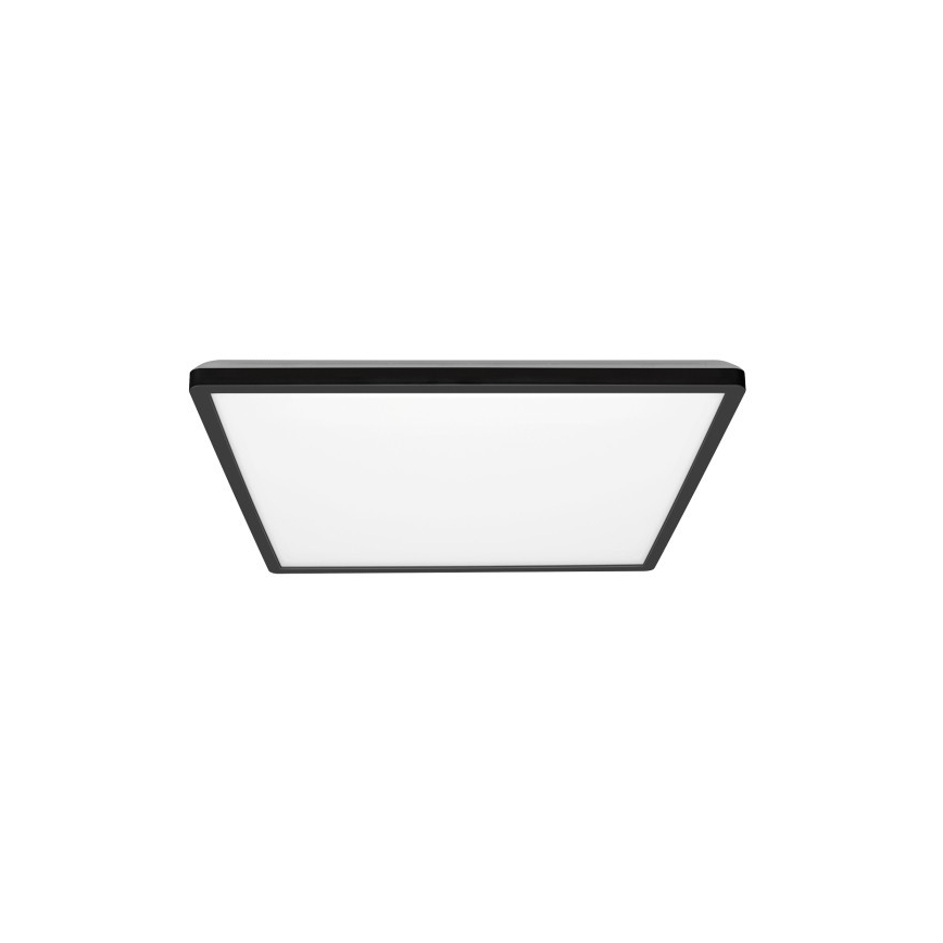 LED Laevalgusti vannituppa NIVERA LED/18W/230V IP54 3000/4000/6000K 30x30 cm must