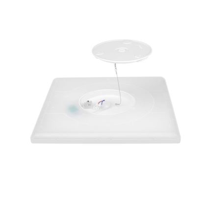 LED Laevalgusti vannituppa NIVERA LED/18W/230V IP54 3000/4000/6000K 30x30 cm valge