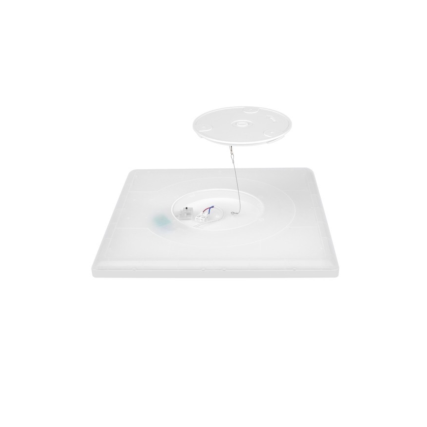 LED Laevalgusti vannituppa NIVERA LED/18W/230V IP54 3000/4000/6000K 30x30 cm valge