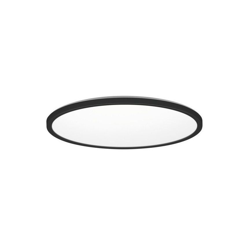 LED Laevalgusti vannituppa NIVERA LED/18W/230V IP54 3000/4000/6000K d. 30 cm must