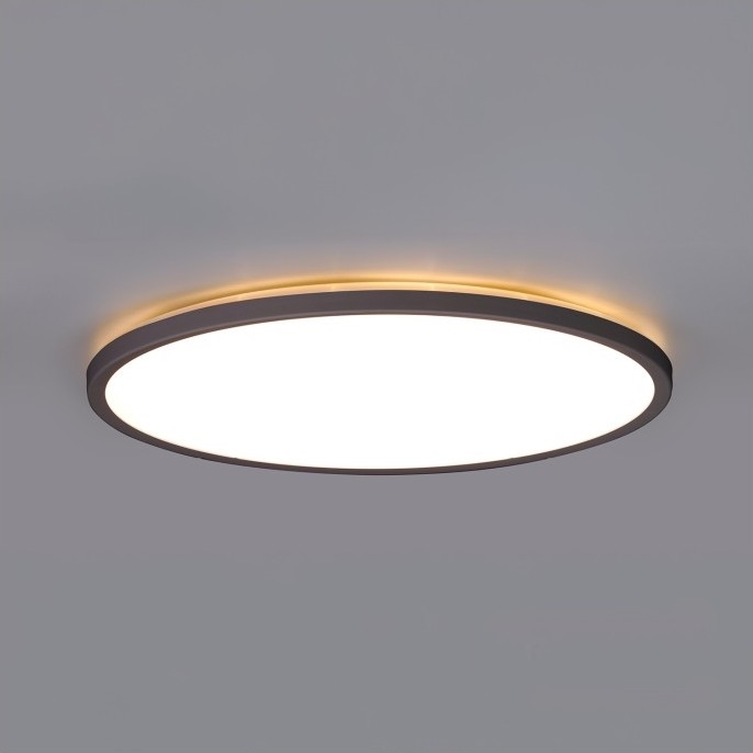 LED Laevalgusti vannituppa NIVERA LED/32W/230V IP54 3000/4000/6000K d. 42 cm must