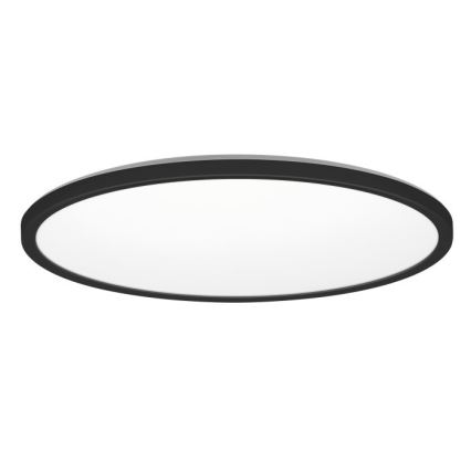 LED Laevalgusti vannituppa NIVERA LED/32W/230V IP54 3000/4000/6000K d. 42 cm must