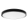 LED Laevalgusti vannituppa SAMSUNG CHIP LED/24W/230V IP44 6500K d. 29 cm must