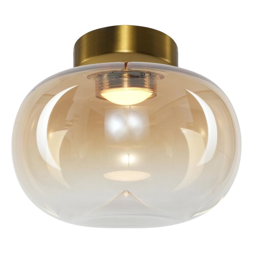 LED Laevalgusti VASO LED/4W/230V d. 18 cm kuldne/suitsune