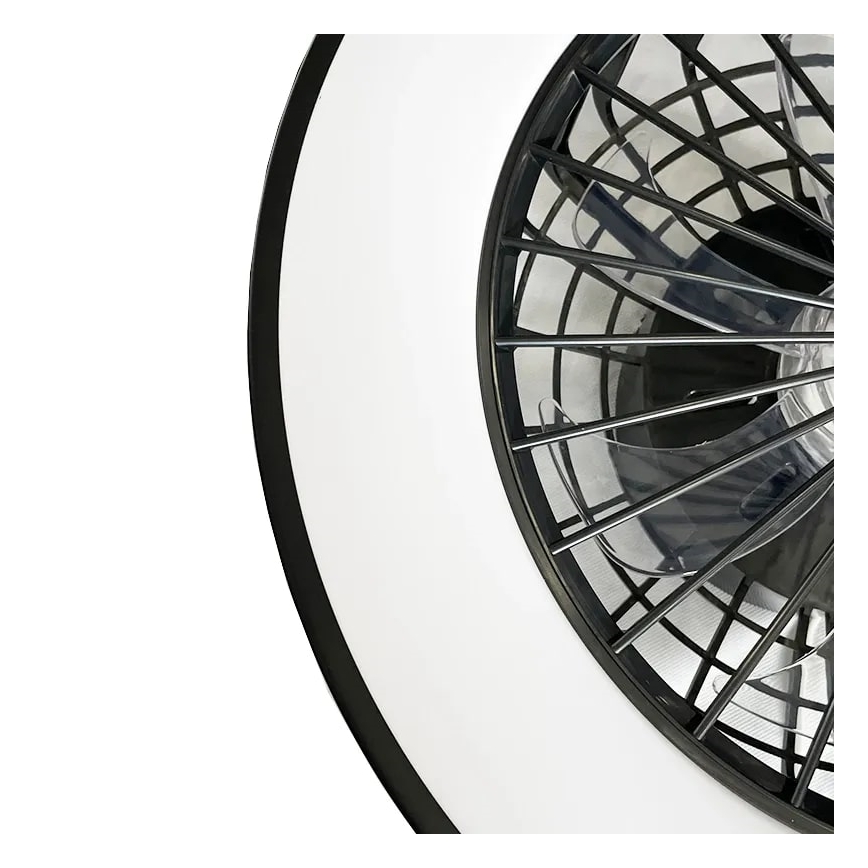 LED Hämardatav laeventilaator valgustiga OPAL LED/48W/230V 3000-6500K + kaugjuhtimispult