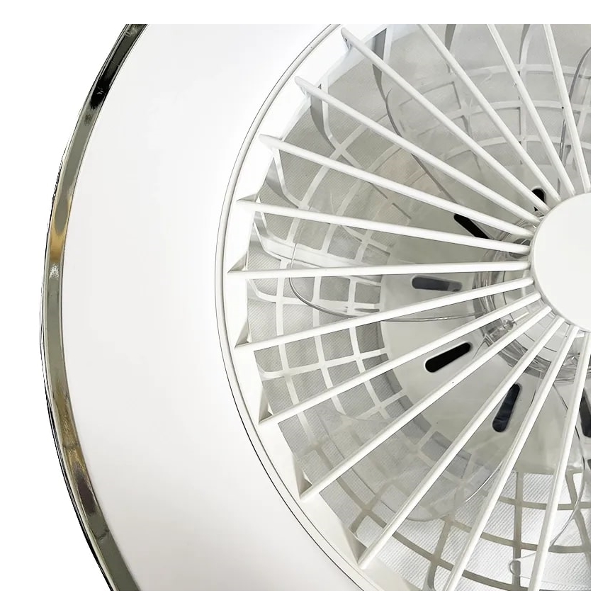LED Hämardatav laeventilaator valgustiga OPAL LED/48W/230V 3000-6500K + kaugjuhtimispult