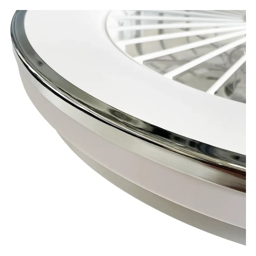 LED Hämardatav laeventilaator valgustiga OPAL LED/48W/230V 3000-6500K + kaugjuhtimispult