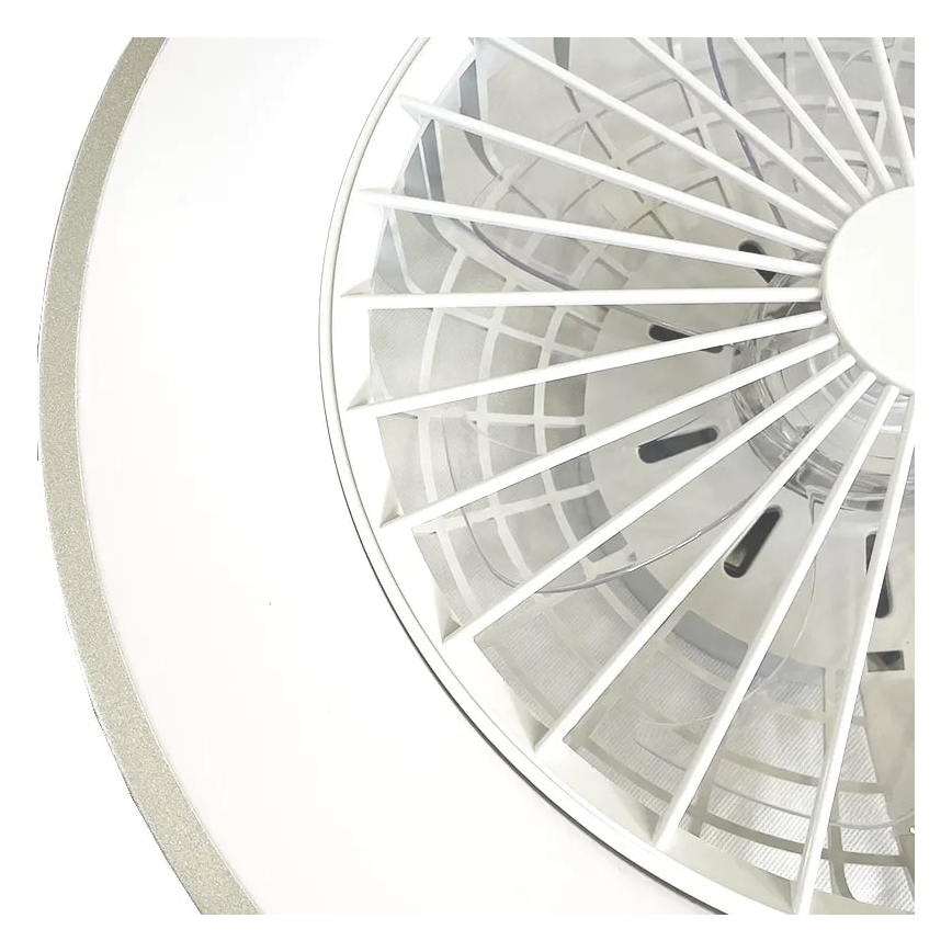 LED Hämardatav laeventilaator valgustiga OPAL LED/48W/230V 3000-6500K + kaugjuhtimispult
