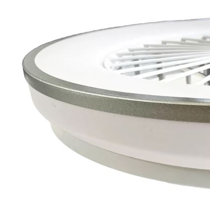 LED Hämardatav laeventilaator valgustiga OPAL LED/48W/230V 3000-6500K + kaugjuhtimispult