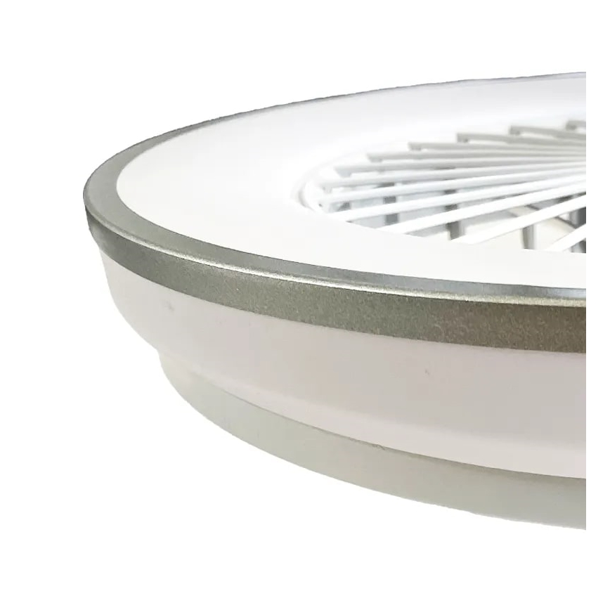 LED Hämardatav laeventilaator valgustiga OPAL LED/48W/230V 3000-6500K + kaugjuhtimispult