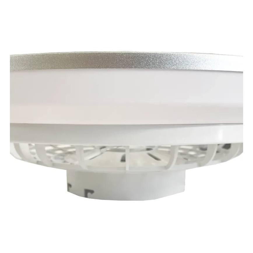 LED Hämardatav laeventilaator valgustiga OPAL LED/48W/230V 3000-6500K + kaugjuhtimispult
