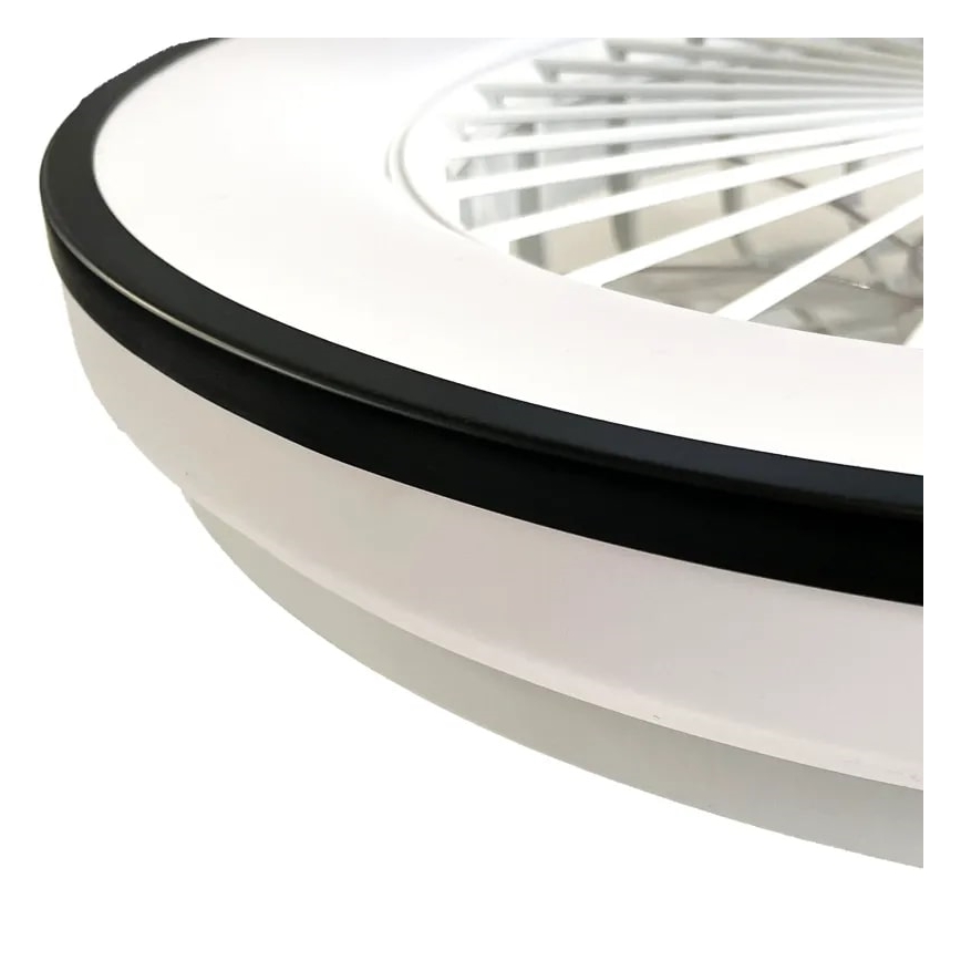 LED Hämardatav laeventilaator valgustiga OPAL LED/48W/230V 3000-6500K + kaugjuhtimispult