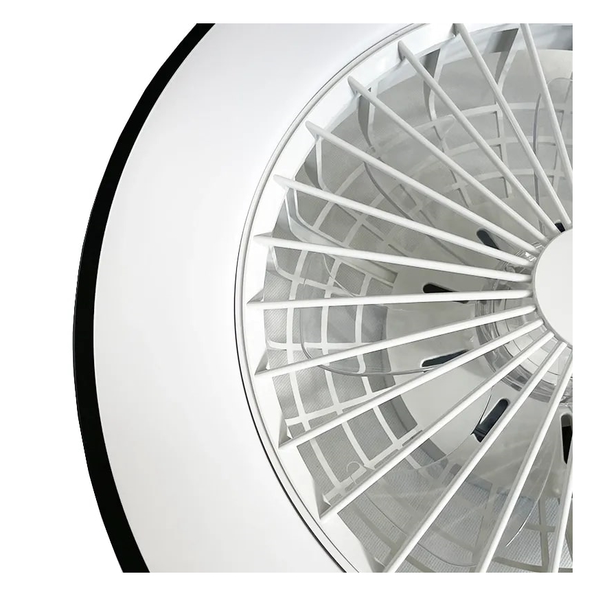 LED Hämardatav laeventilaator valgustiga OPAL LED/48W/230V 3000-6500K + kaugjuhtimispult