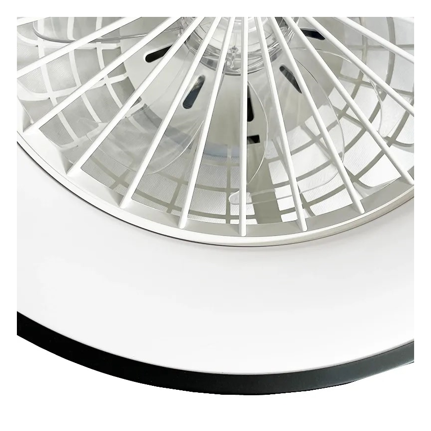 LED Hämardatav laeventilaator valgustiga OPAL LED/48W/230V 3000-6500K + kaugjuhtimispult