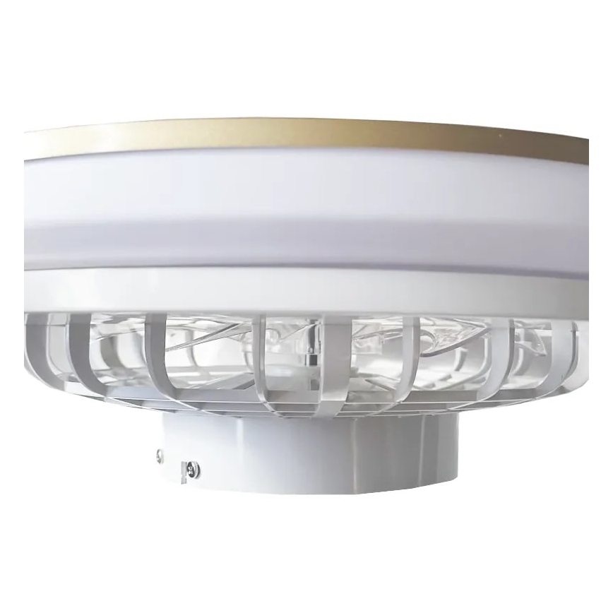 LED Hämardatav laeventilaator valgustiga OPAL LED/48W/230V 3000-6500K + kaugjuhtimispult